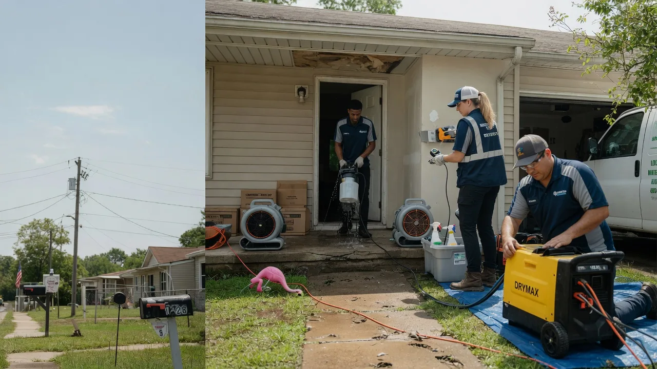 Storm Damage Water Removal in Andrews Air Force Base, MD near me